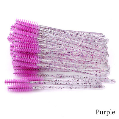 Μίας χρήσης Crystal Eyelash Brush Mascara Wands Applicator Lash Cosmetic Brushes Brushes Beauty Makeup Eyelash Extension Tool
