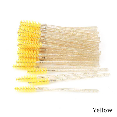 Μίας χρήσης Crystal Eyelash Brush Mascara Wands Applicator Lash Cosmetic Brushes Brushes Beauty Makeup Eyelash Extension Tool