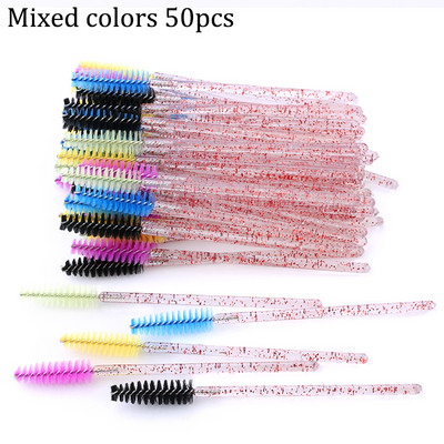 Μίας χρήσης Crystal Eyelash Brush Mascara Wands Applicator Lash Cosmetic Brushes Brushes Beauty Makeup Eyelash Extension Tool