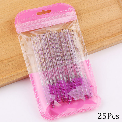 Μίας χρήσης Crystal Eyelash Brush Mascara Wands Applicator Lash Cosmetic Brushes Brushes Beauty Makeup Eyelash Extension Tool