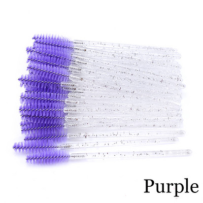 Μίας χρήσης Crystal Eyelash Brush Mascara Wands Applicator Lash Cosmetic Brushes Brushes Beauty Makeup Eyelash Extension Tool