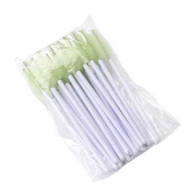 25 buc. consumabile pentru extensie de gene Perii de machiaj Bagheta de rimel micropersă pentru sprâncene Aplicator de cosmetice perie spoolie