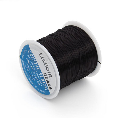 393-tolline/rull tugev elastne kristallpärlite pael 1 mm käevõrude jaoks, veniv niit string kaelakee DIY ehete valmistamise nöörid