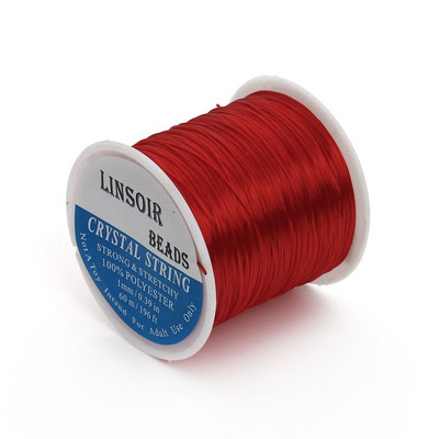 393-tolline/rull tugev elastne kristallpärlite pael 1 mm käevõrude jaoks, veniv niit string kaelakee DIY ehete valmistamise nöörid