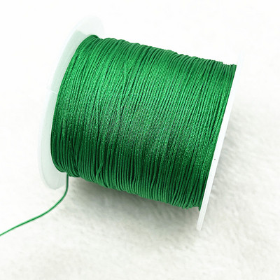 30M/Roll Νάιλον κορδόνι 0,4mm Βραχιόλι με κορδόνι μακραμέ κινεζικού κόμπου πλεγμένο κορδόνι DIY φούντες Κλωστή με κορδόνι με χάντρες