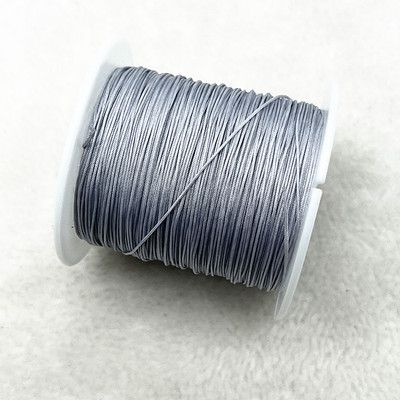 30M/Roll Νάιλον κορδόνι 0,4mm Βραχιόλι με κορδόνι μακραμέ κινεζικού κόμπου πλεγμένο κορδόνι DIY φούντες Κλωστή με κορδόνι με χάντρες