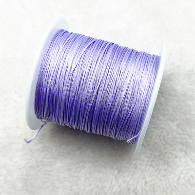 30M/Roll Νάιλον κορδόνι 0,4mm Βραχιόλι με κορδόνι μακραμέ κινεζικού κόμπου πλεγμένο κορδόνι DIY φούντες Κλωστή με κορδόνι με χάντρες