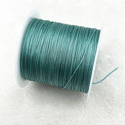30M/Roll Νάιλον κορδόνι 0,4mm Βραχιόλι με κορδόνι μακραμέ κινεζικού κόμπου πλεγμένο κορδόνι DIY φούντες Κλωστή με κορδόνι με χάντρες