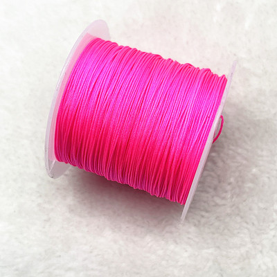 30M/Roll Νάιλον κορδόνι 0,4mm Βραχιόλι με κορδόνι μακραμέ κινεζικού κόμπου πλεγμένο κορδόνι DIY φούντες Κλωστή με κορδόνι με χάντρες