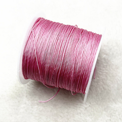 30M/Roll Νάιλον κορδόνι 0,4mm Βραχιόλι με κορδόνι μακραμέ κινεζικού κόμπου πλεγμένο κορδόνι DIY φούντες Κλωστή με κορδόνι με χάντρες