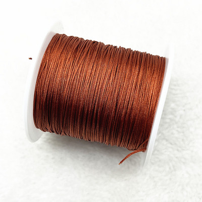 30M/Roll Νάιλον κορδόνι 0,4mm Βραχιόλι με κορδόνι μακραμέ κινεζικού κόμπου πλεγμένο κορδόνι DIY φούντες Κλωστή με κορδόνι με χάντρες