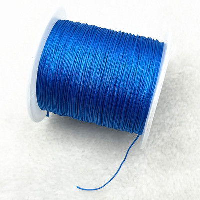 30M/Roll Νάιλον κορδόνι 0,4mm Βραχιόλι με κορδόνι μακραμέ κινεζικού κόμπου πλεγμένο κορδόνι DIY φούντες Κλωστή με κορδόνι με χάντρες