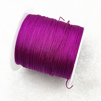 30M/Roll Νάιλον κορδόνι 0,4mm Βραχιόλι με κορδόνι μακραμέ κινεζικού κόμπου πλεγμένο κορδόνι DIY φούντες Κλωστή με κορδόνι με χάντρες