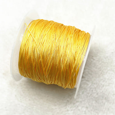 30M/Roll Νάιλον κορδόνι 0,4mm Βραχιόλι με κορδόνι μακραμέ κινεζικού κόμπου πλεγμένο κορδόνι DIY φούντες Κλωστή με κορδόνι με χάντρες