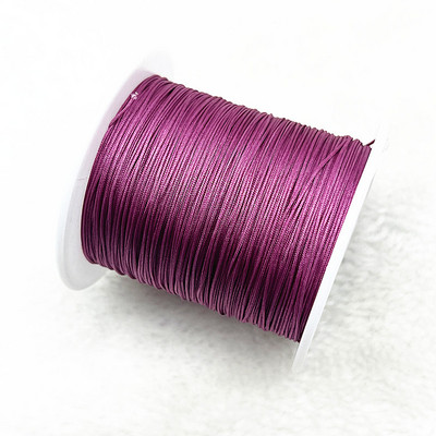 30M/Roll Νάιλον κορδόνι 0,4mm Βραχιόλι με κορδόνι μακραμέ κινεζικού κόμπου πλεγμένο κορδόνι DIY φούντες Κλωστή με κορδόνι με χάντρες