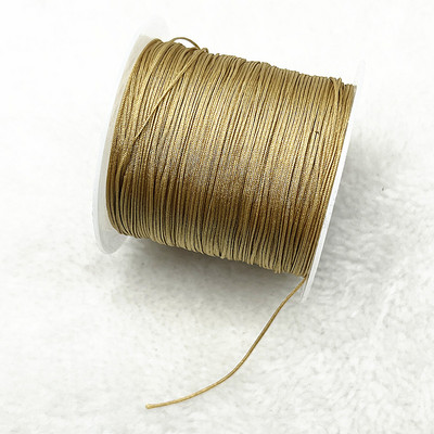 30M/Roll Νάιλον κορδόνι 0,4mm Βραχιόλι με κορδόνι μακραμέ κινεζικού κόμπου πλεγμένο κορδόνι DIY φούντες Κλωστή με κορδόνι με χάντρες