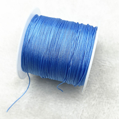 30M/Roll Νάιλον κορδόνι 0,4mm Βραχιόλι με κορδόνι μακραμέ κινεζικού κόμπου πλεγμένο κορδόνι DIY φούντες Κλωστή με κορδόνι με χάντρες