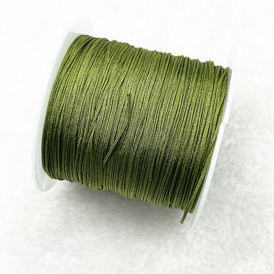 30M/Roll Νάιλον κορδόνι 0,4mm Βραχιόλι με κορδόνι μακραμέ κινεζικού κόμπου πλεγμένο κορδόνι DIY φούντες Κλωστή με κορδόνι με χάντρες