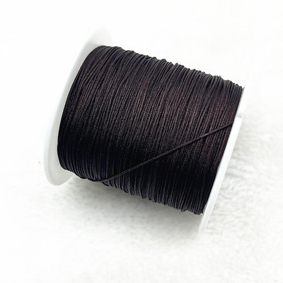 30M/Roll Νάιλον κορδόνι 0,4mm Βραχιόλι με κορδόνι μακραμέ κινεζικού κόμπου πλεγμένο κορδόνι DIY φούντες Κλωστή με κορδόνι με χάντρες