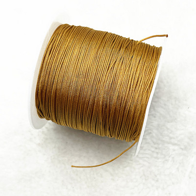 30M/Roll Νάιλον κορδόνι 0,4mm Βραχιόλι με κορδόνι μακραμέ κινεζικού κόμπου πλεγμένο κορδόνι DIY φούντες Κλωστή με κορδόνι με χάντρες