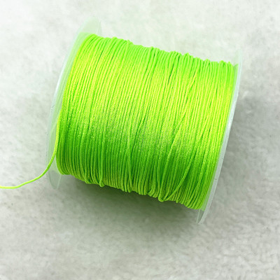 30M/Roll Νάιλον κορδόνι 0,4mm Βραχιόλι με κορδόνι μακραμέ κινεζικού κόμπου πλεγμένο κορδόνι DIY φούντες Κλωστή με κορδόνι με χάντρες