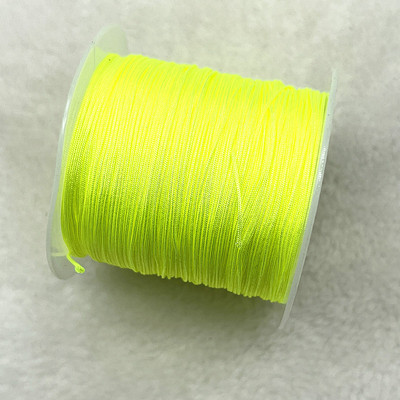 30M/Roll Νάιλον κορδόνι 0,4mm Βραχιόλι με κορδόνι μακραμέ κινεζικού κόμπου πλεγμένο κορδόνι DIY φούντες Κλωστή με κορδόνι με χάντρες