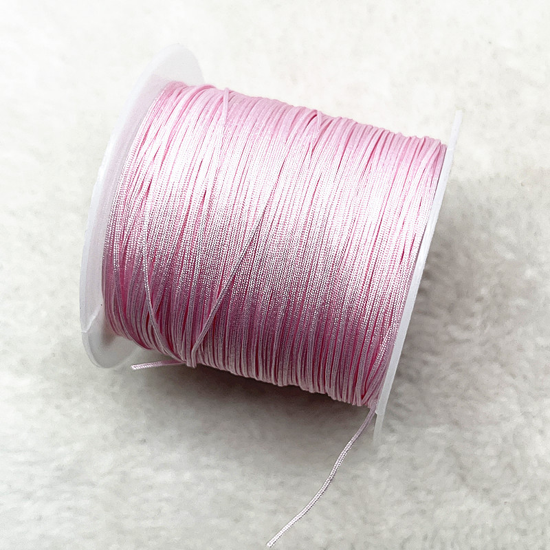 30M/Roll Νάιλον κορδόνι 0,4mm Βραχιόλι με κορδόνι μακραμέ κινεζικού κόμπου πλεγμένο κορδόνι DIY φούντες Κλωστή με κορδόνι με χάντρες
