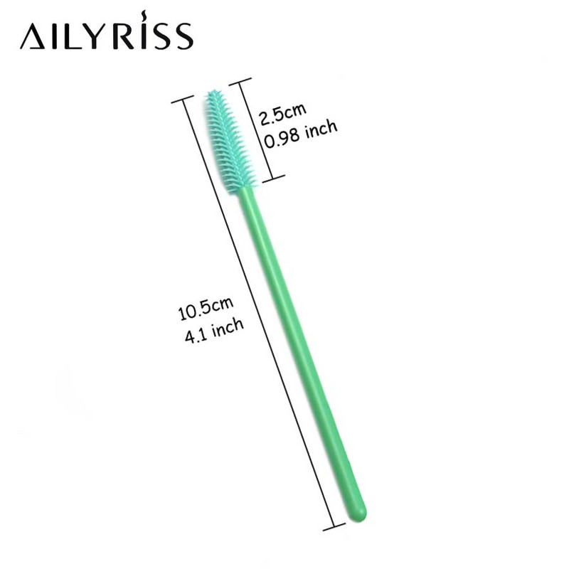 Βουρτσάκι για βλεφαρίδες μίας χρήσης 25 τμχ Εργαλείο επέκτασης βλεφαρίδων ματιών Επαγγελματικό εργαλείο μακιγιάζ ομορφιάς