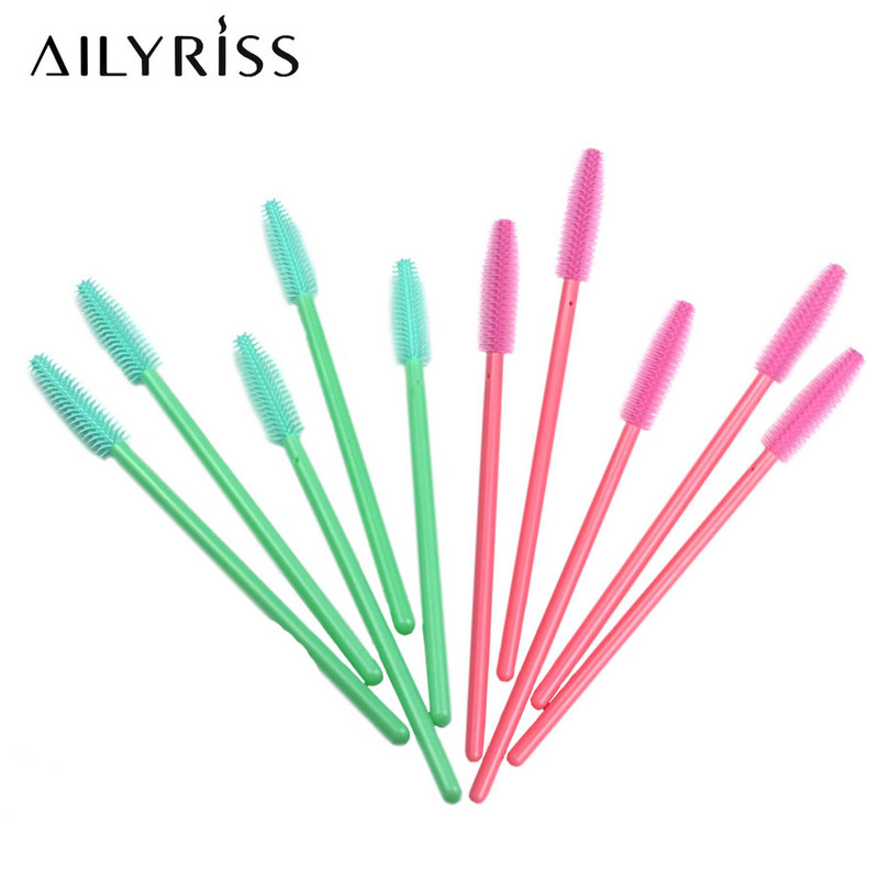 Βουρτσάκι για βλεφαρίδες μίας χρήσης 25 τμχ Εργαλείο επέκτασης βλεφαρίδων ματιών Επαγγελματικό εργαλείο μακιγιάζ ομορφιάς