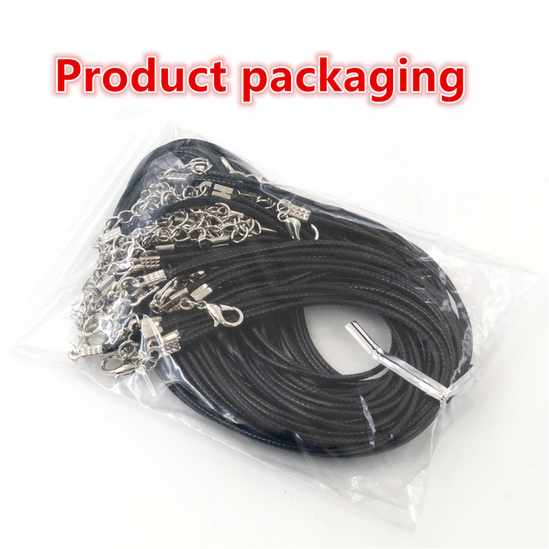 Käsitsi valmistatud nahast 20 tk/partii Reguleeritavad punutud köiega kaelakeed ja ripatsid