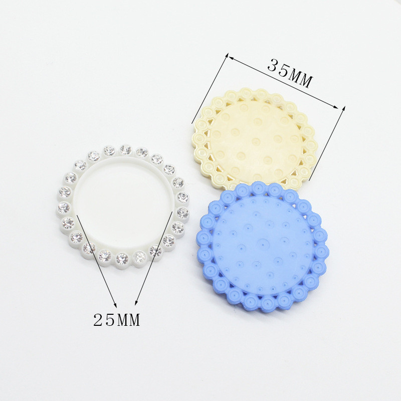 10 τμχ / παρτίδα 25 mm εσωτερική διάμετρος νέος δίσκος καπακιού φιάλης ρύθμιση καπακιού κλειδιού κάλυμμα κάτω καπακιού