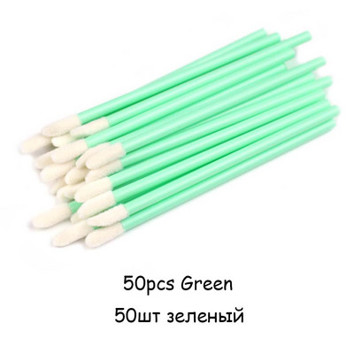 50Gb Vienreizējās lūpu birstītes Skropstu birstes Skropstas Mikrobirstes Skropstu pieaudzēšana Aplikators Tīrītājs Skaistumkopšanas aplauzums Instrumenti