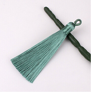 Mibrow 5 τμχ/Συσκευασία 8cm Πολύχρωμη βαμβακερή μεταξωτή φούντα βούρτσα για σκουλαρίκια Charm κρεμαστό φούντα κρόσια DIY Κατασκευή κοσμημάτων