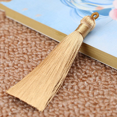 Mibrow 5 τμχ/Συσκευασία 8cm Πολύχρωμη βαμβακερή μεταξωτή φούντα βούρτσα για σκουλαρίκια Charm κρεμαστό φούντα κρόσια DIY Κατασκευή κοσμημάτων