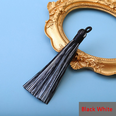 Mibrow 5 τμχ/Συσκευασία 8cm Πολύχρωμη βαμβακερή μεταξωτή φούντα βούρτσα για σκουλαρίκια Charm κρεμαστό φούντα κρόσια DIY Κατασκευή κοσμημάτων