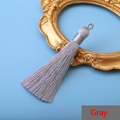 Mibrow 5 τμχ/Συσκευασία 8cm Πολύχρωμη βαμβακερή μεταξωτή φούντα βούρτσα για σκουλαρίκια Charm κρεμαστό φούντα κρόσια DIY Κατασκευή κοσμημάτων