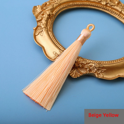 Mibrow 5 τμχ/Συσκευασία 8cm Πολύχρωμη βαμβακερή μεταξωτή φούντα βούρτσα για σκουλαρίκια Charm κρεμαστό φούντα κρόσια DIY Κατασκευή κοσμημάτων