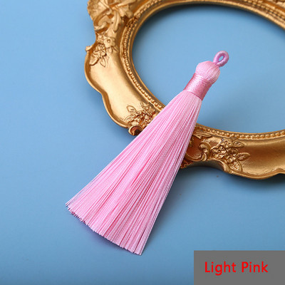 Mibrow 5 τμχ/Συσκευασία 8cm Πολύχρωμη βαμβακερή μεταξωτή φούντα βούρτσα για σκουλαρίκια Charm κρεμαστό φούντα κρόσια DIY Κατασκευή κοσμημάτων