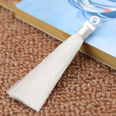 Mibrow 5 τμχ/Συσκευασία 8cm Πολύχρωμη βαμβακερή μεταξωτή φούντα βούρτσα για σκουλαρίκια Charm κρεμαστό φούντα κρόσια DIY Κατασκευή κοσμημάτων