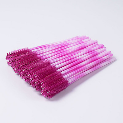 Καλής ποιότητας 50 τεμ./συσκευασία Crystal Eyelash Makeup Brush Diamond Handle Mascara Wands Eyelash Extension Tool