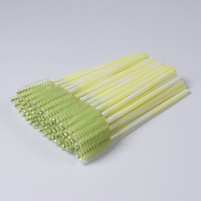 Καλής ποιότητας 50 τεμ./συσκευασία Crystal Eyelash Makeup Brush Diamond Handle Mascara Wands Eyelash Extension Tool