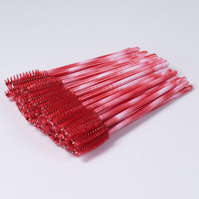 Καλής ποιότητας 50 τεμ./συσκευασία Crystal Eyelash Makeup Brush Diamond Handle Mascara Wands Eyelash Extension Tool