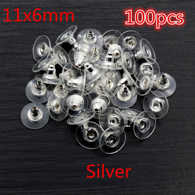 Mitmevärvilised metallist ja plastist kõrvarõngad, tagakork, küünte aksessuaarid allergiavastased põletikuvastased meisterdamise ehted.