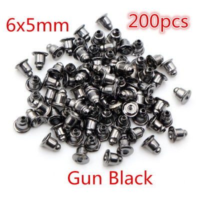 Mitmevärvilised metallist ja plastist kõrvarõngad, tagakork, küünte aksessuaarid allergiavastased põletikuvastased meisterdamise ehted.