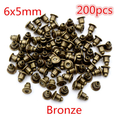 Mitmevärvilised metallist ja plastist kõrvarõngad, tagakork, küünte aksessuaarid allergiavastased põletikuvastased meisterdamise ehted.