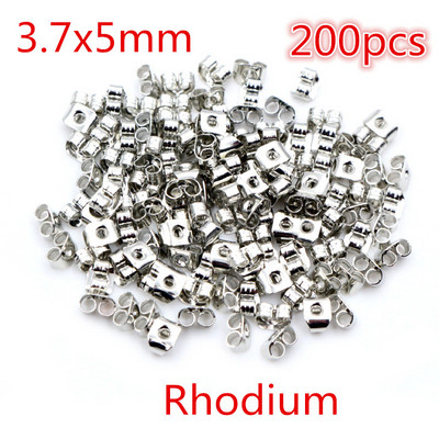 Mitmevärvilised metallist ja plastist kõrvarõngad, tagakork, küünte aksessuaarid allergiavastased põletikuvastased meisterdamise ehted.