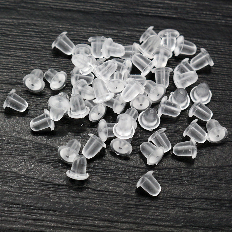 Mitmevärvilised metallist ja plastist kõrvarõngad, tagakork, küünte aksessuaarid allergiavastased põletikuvastased meisterdamise ehted.