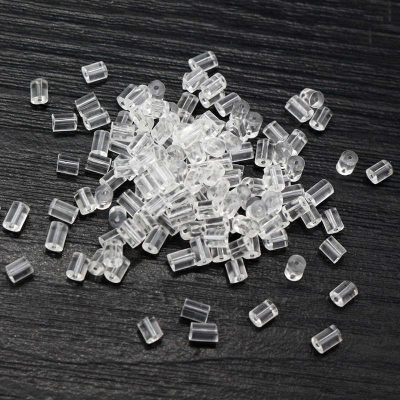 Mitmevärvilised metallist ja plastist kõrvarõngad, tagakork, küünte aksessuaarid allergiavastased põletikuvastased meisterdamise ehted.