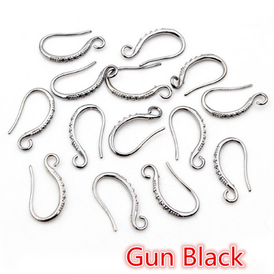 20 τμχ 19x10mm ρόδιο ασημένιο επιχρυσωμένο σκουλαρίκι ευρήματα σκουλαρίκια κουμπώματα άγκιστρα εξαρτήματα DIY Αξεσουάρ κατασκευής κοσμημάτων Σύρμα αυτιού