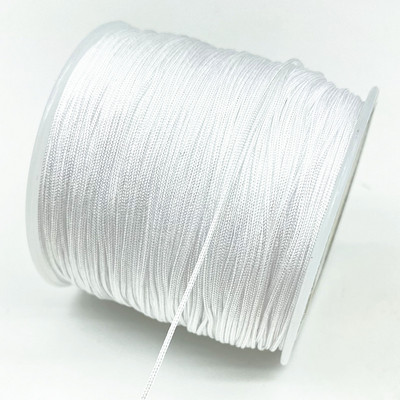 0,4 mm 0,8 mm 1,0 mm 1,5 mm nailonnööri niit Hiina sõlm makramee nööriga käevõru punutud nöör DIY tutid helmepaelte niit #R